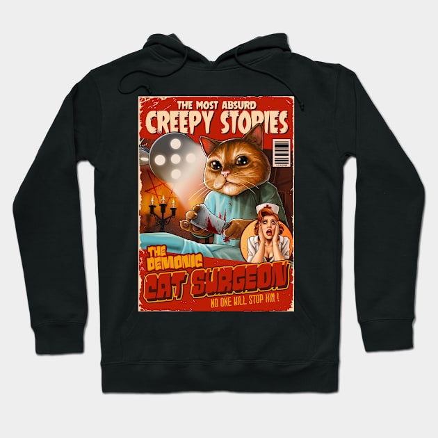 Absurd Creepy Stories Hoodie by BER